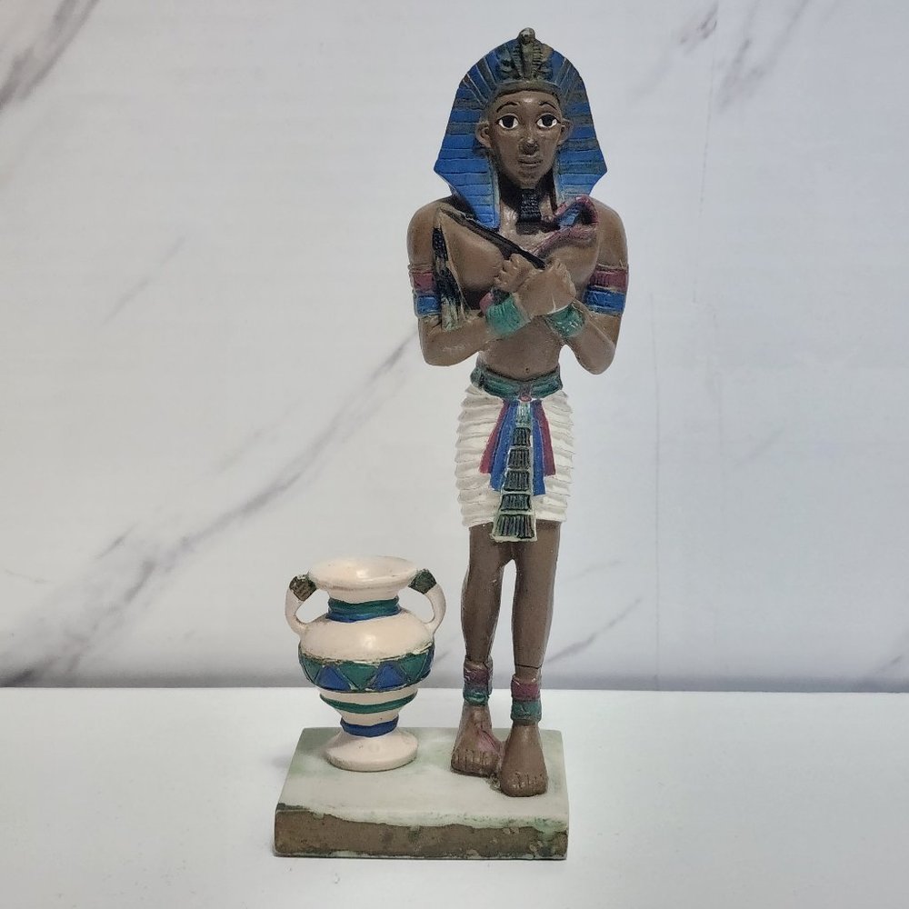 Vintage King Tut Statue 1997 Avon Collection